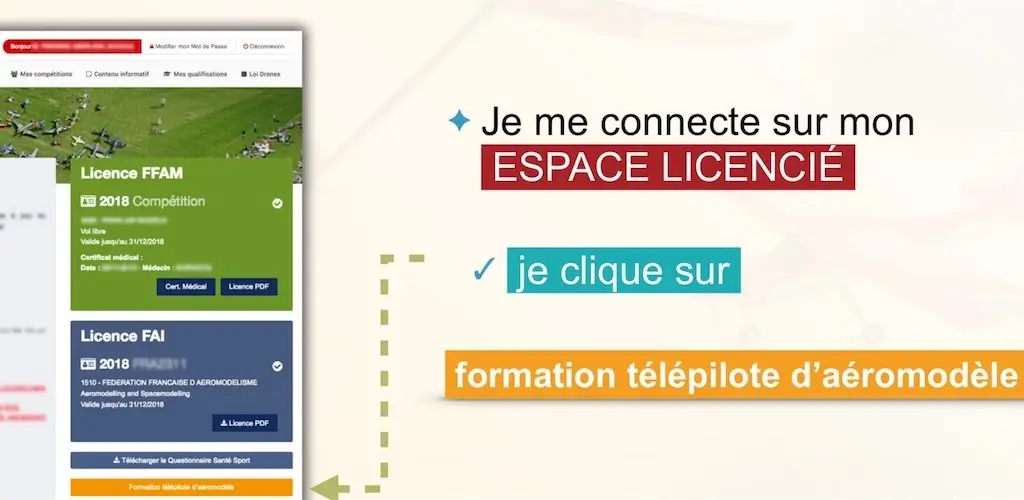 infos club sur la loi drone