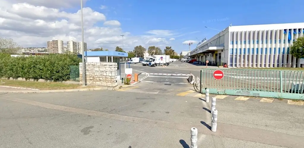 Entrée du MIN à Nice Porte A