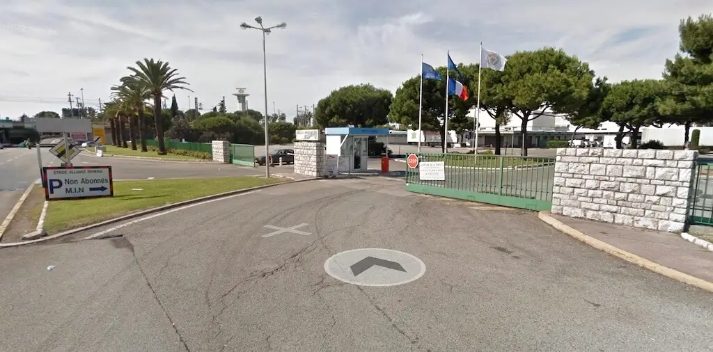 Entrée du MIN à Nice Porte B