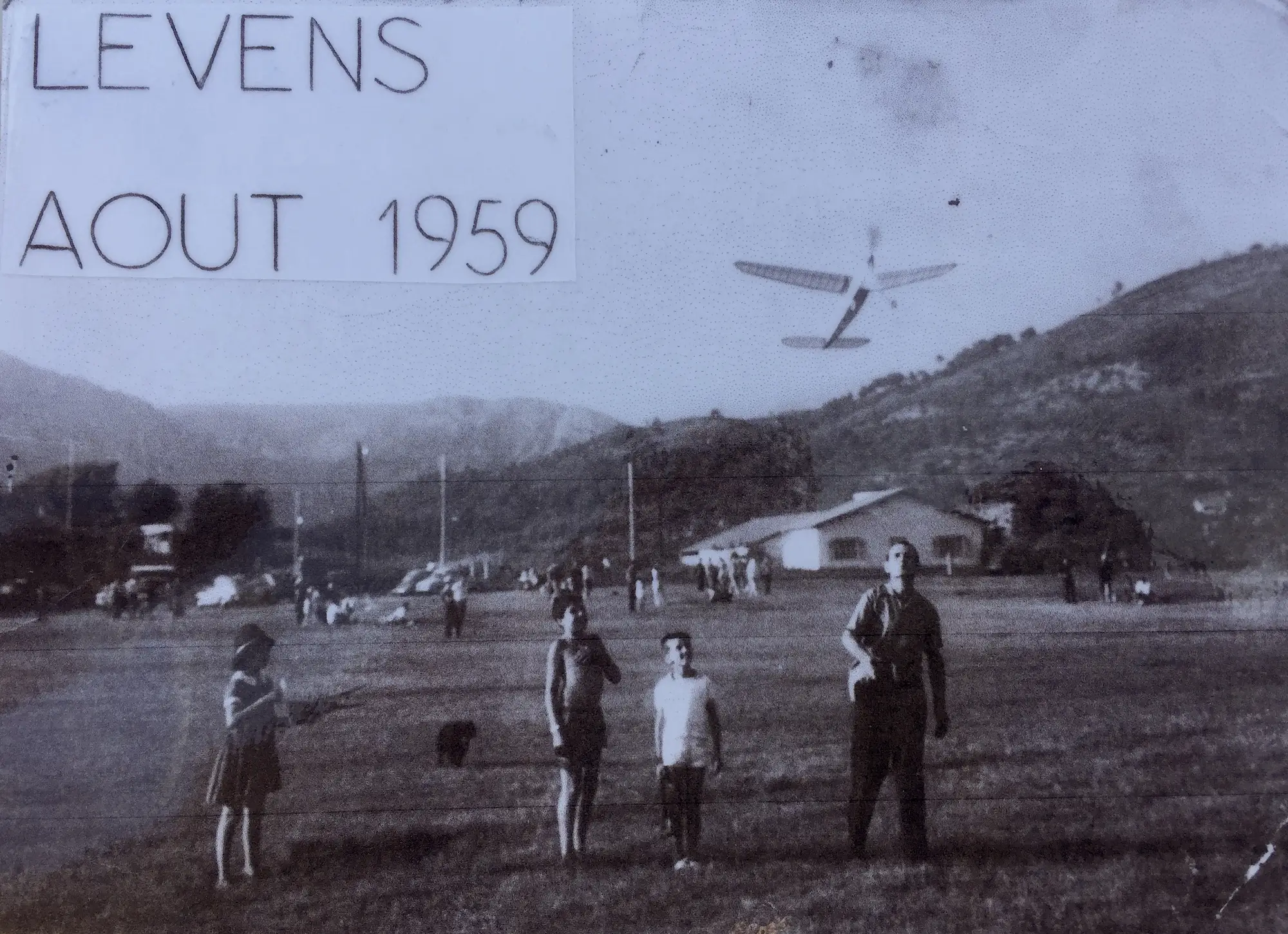 Le Grand-Pré de Levens en 1959