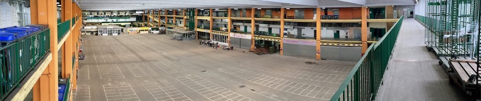 La halle aux fleurs du MIN de Nice